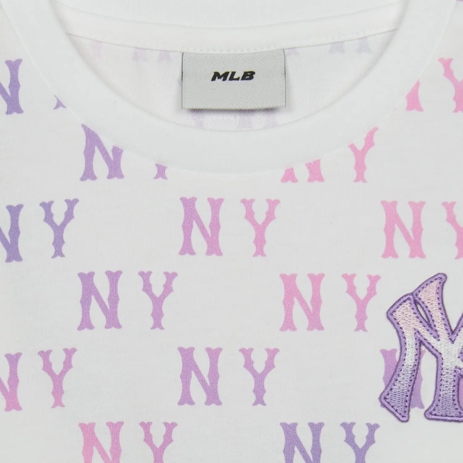 MLB Футболка New York Yankees розовая для детей 3-7 лет — фото 3