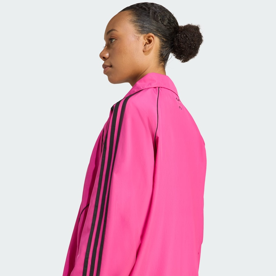 Куртка межсезонная ADIDAS ORIGINALS Teamgeist Adicolor, фуксия — фото 4