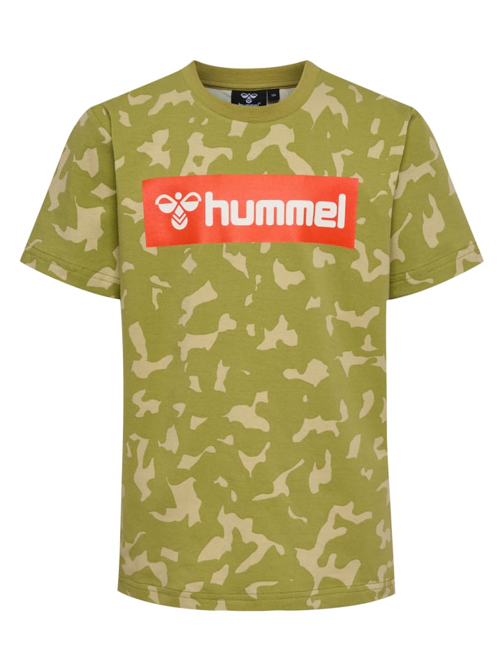 

Hummel Футболка Hmlrush boys в ЗЕЛЕНО-ОЛИВКОВОМ цвете