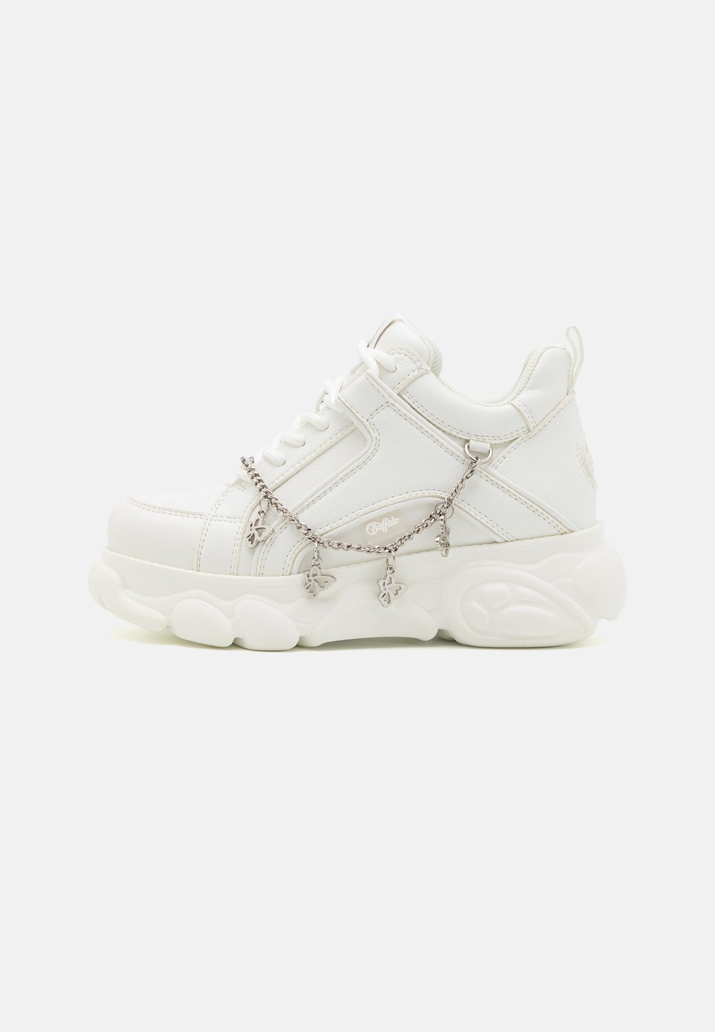 

Кроссовки на шнуровке CORIN CHAIN Buffalo, белый