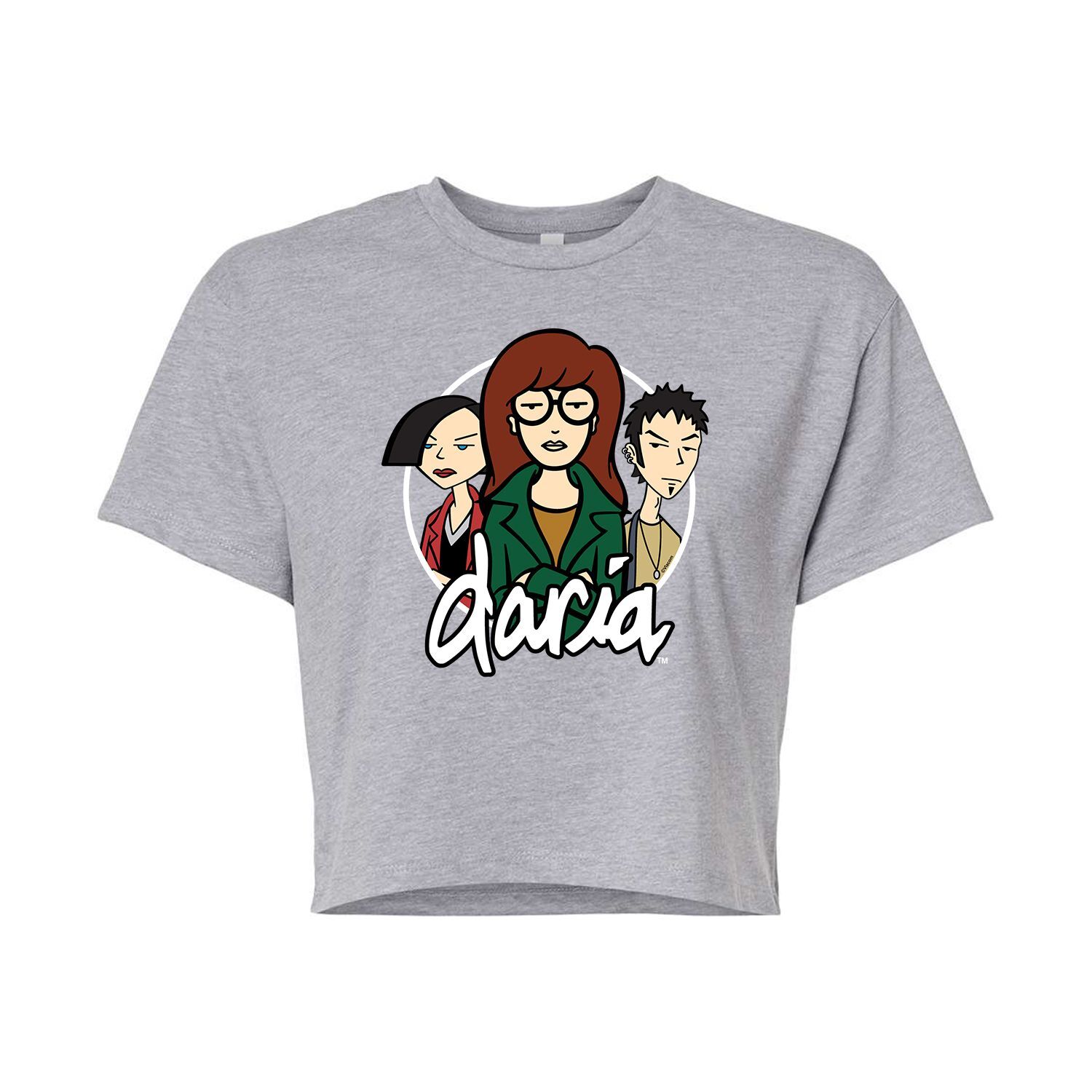 

Укороченная футболка с рисунком Daria Trio Shot для юниоров Licensed Character