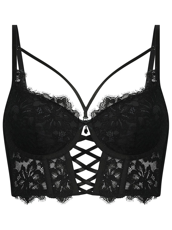 

Бюстгальтер на косточках Hunkemöller, черный