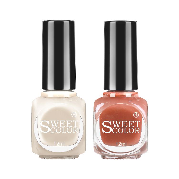 

Водный лак для ногтей без запаха, стойкий, без сушки в лампе, быстросохнущий SH510+SH694/Mermaid Hime 12мл*2 SweetColor