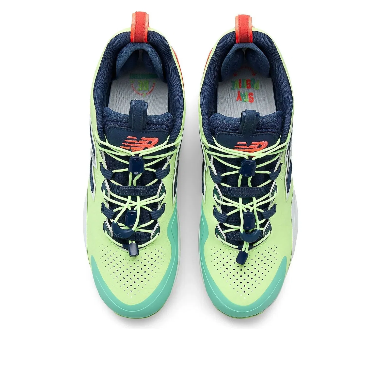 Кроссовки New Balance FuelCell Lindor 3 'Urgent Red Firefly' LLINDFF3, зеленый — фото 3