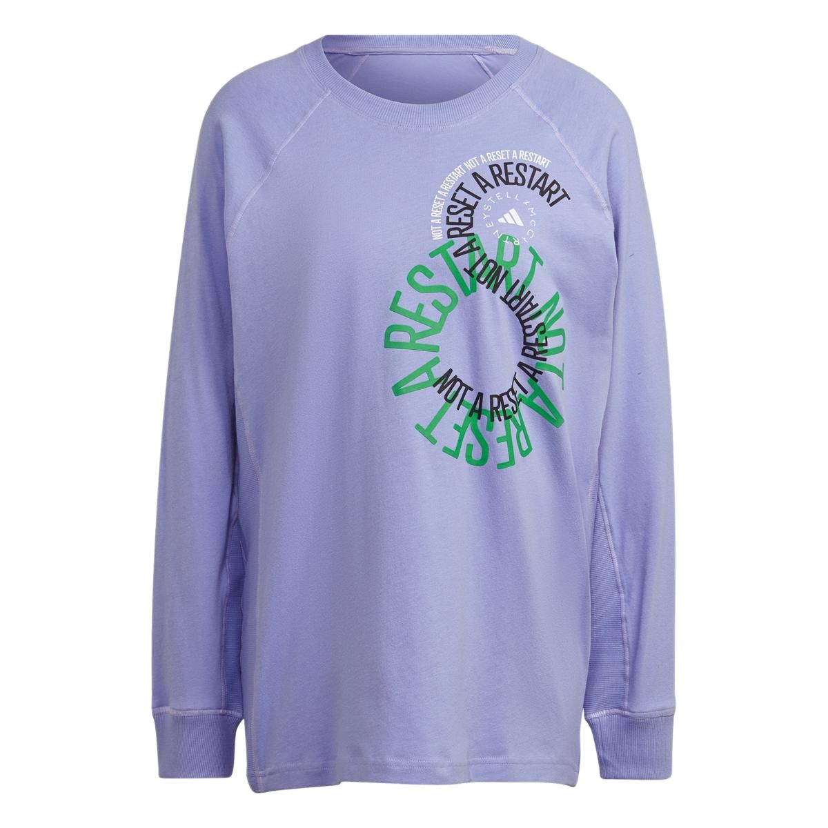 

Adidas Футболка Stella McCartney Unisex глянцевая отделка Purple, Фиолетовый, Adidas Футболка Stella McCartney Unisex глянцевая отделка Purple
