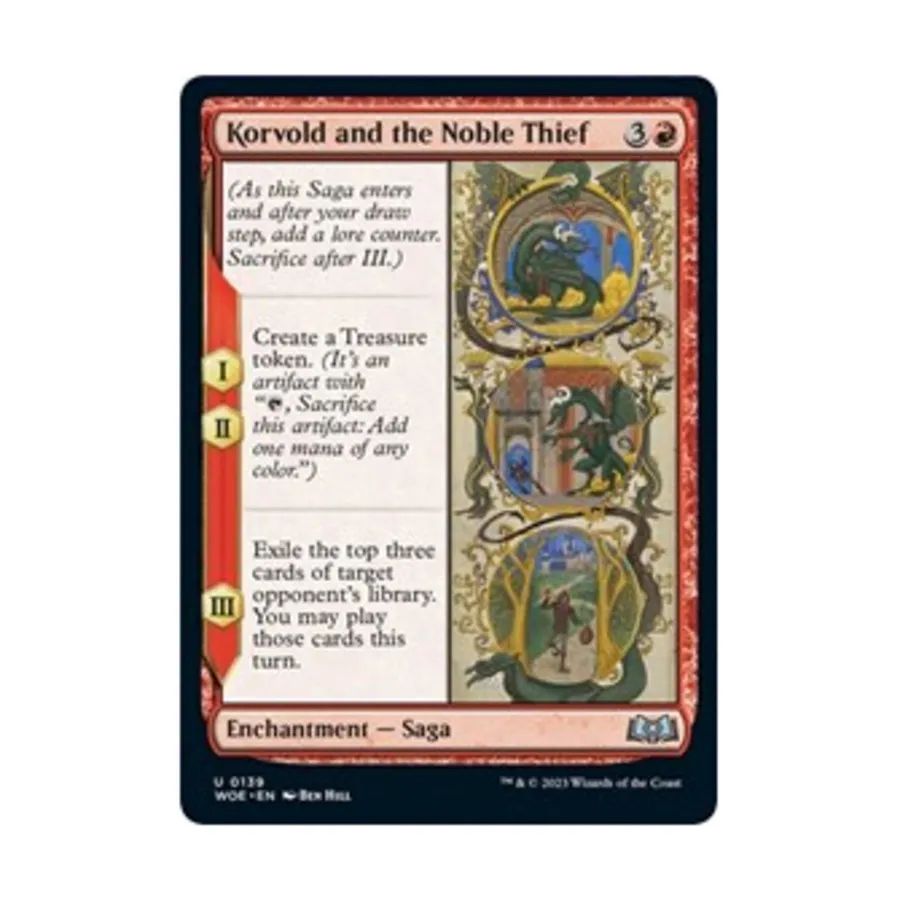 

CCG Корволд и благородный вор (U), MTG - Wilds of Eldraine