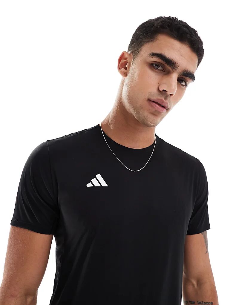 

Футболка adidas Running Adizero черного цвета adidas performance