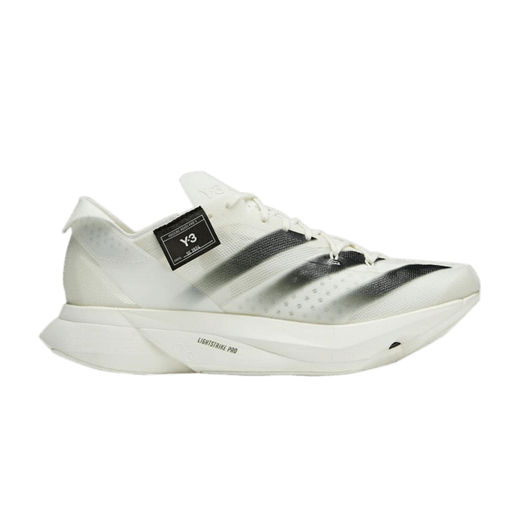 

Кроссовки Y-3 Adizero Adios Pro 3 'Off White Black', кремовый