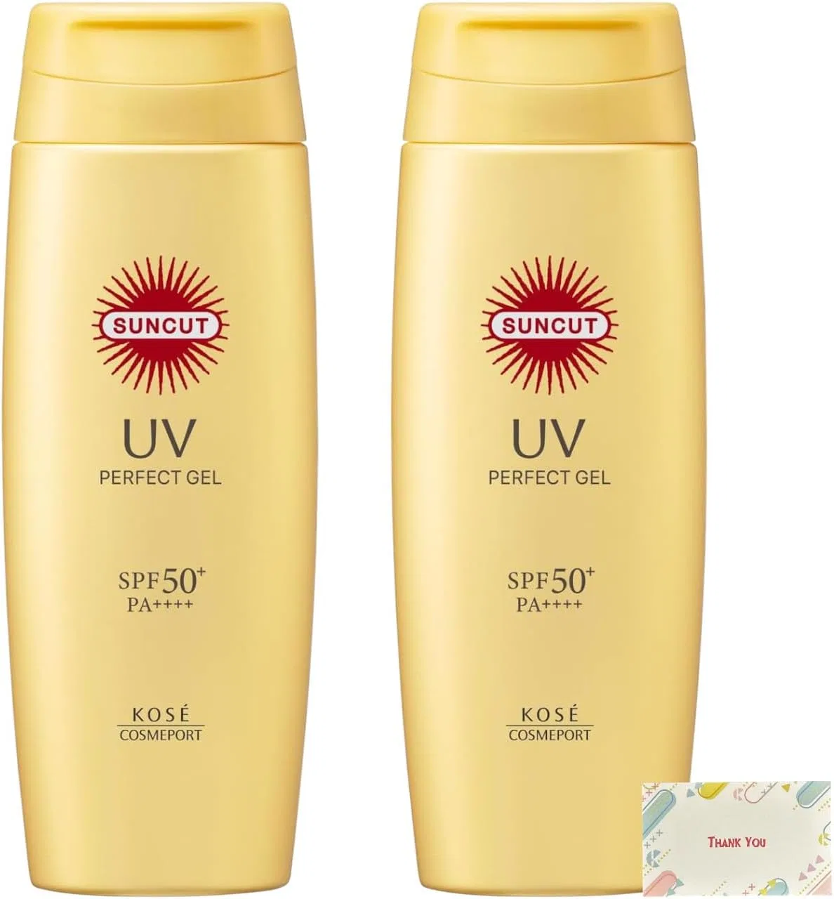 Санскрин гель Kunutonn SPF 50+ PA+++ 120 г набор из 2 шт