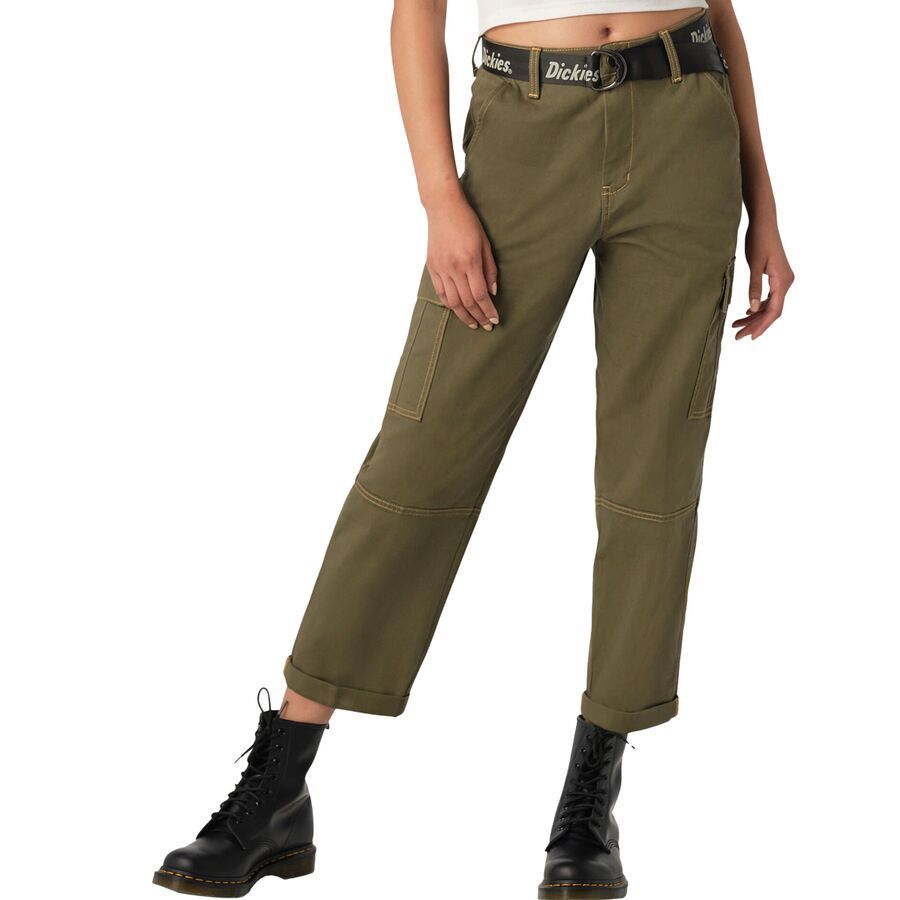 

Брюки Dickies Relaxed Fit Cropped Cargo Dickies, Military Green