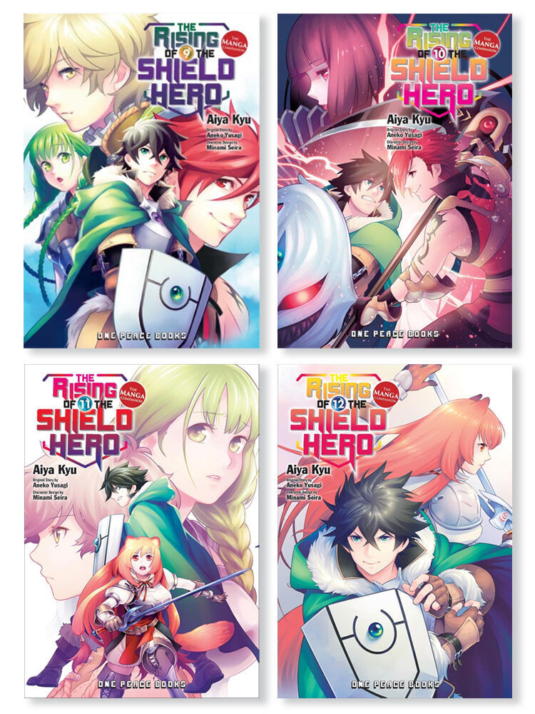 

Манга The Rising of the Shield Hero Manga (9-12) Bundle