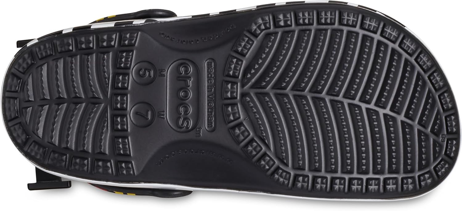 Сабо Унисекс Классические Сабо NASCAR Crocs, черный — фото 3