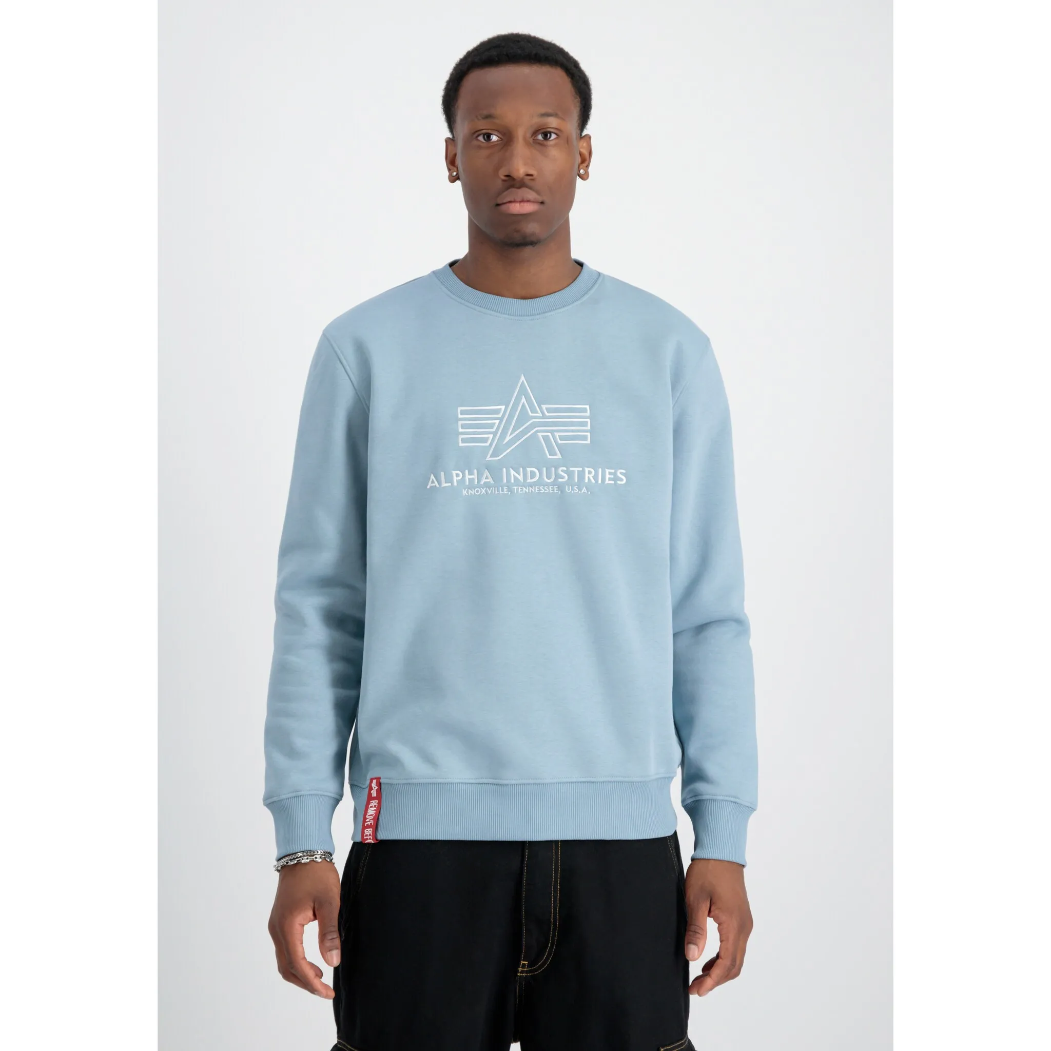 

Свитер Alpha Industries " Alpha Industries Мужчины - Толстовки Базовый свитер с вышивкой", синий