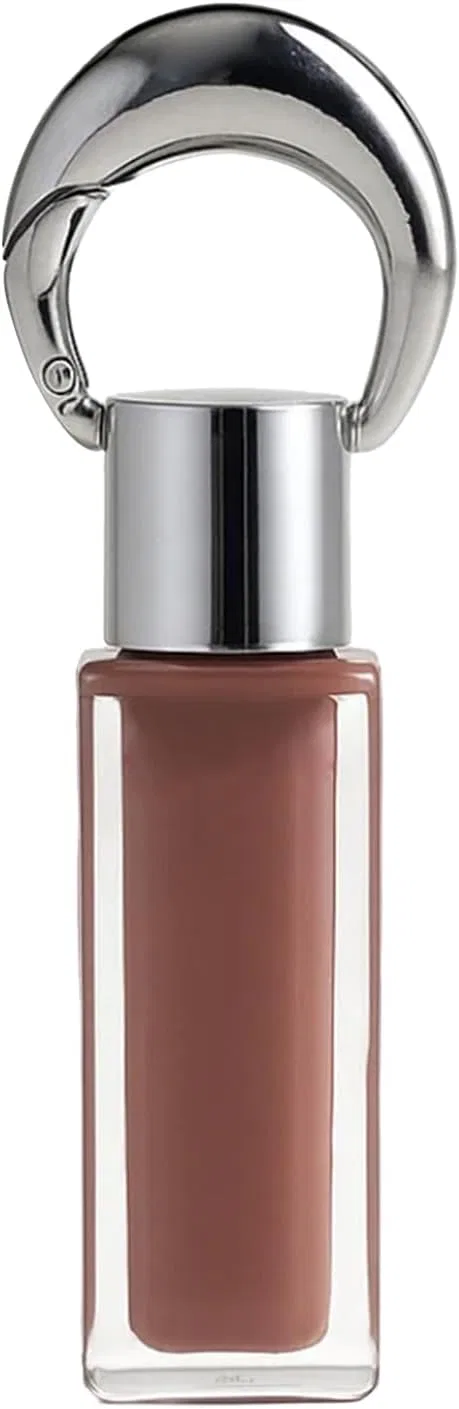 Блеск для губ Glitter Lip Gloss с ключом, бледно-желтый