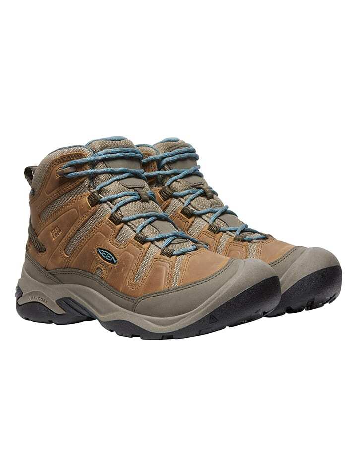 

Походные ботинки Keen Leder Wander Circadia, цвет hellbraun/hellblau