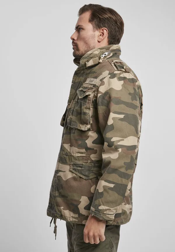 Гигантская зимняя куртка Brandit, Wood Camo — фото 3