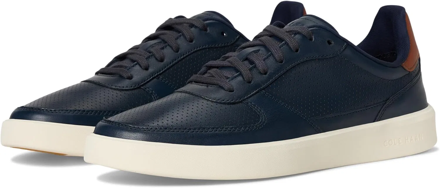 Кроссовки Cole Haan Men's Grand Crosscourt Daily Court Trainers, 2-Navy Blzr Brtsh Tn