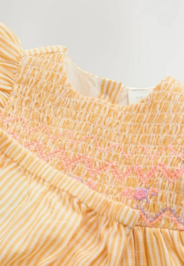 Платье из двух частей стандартного кроя Next, Orange Stripe — фото 2