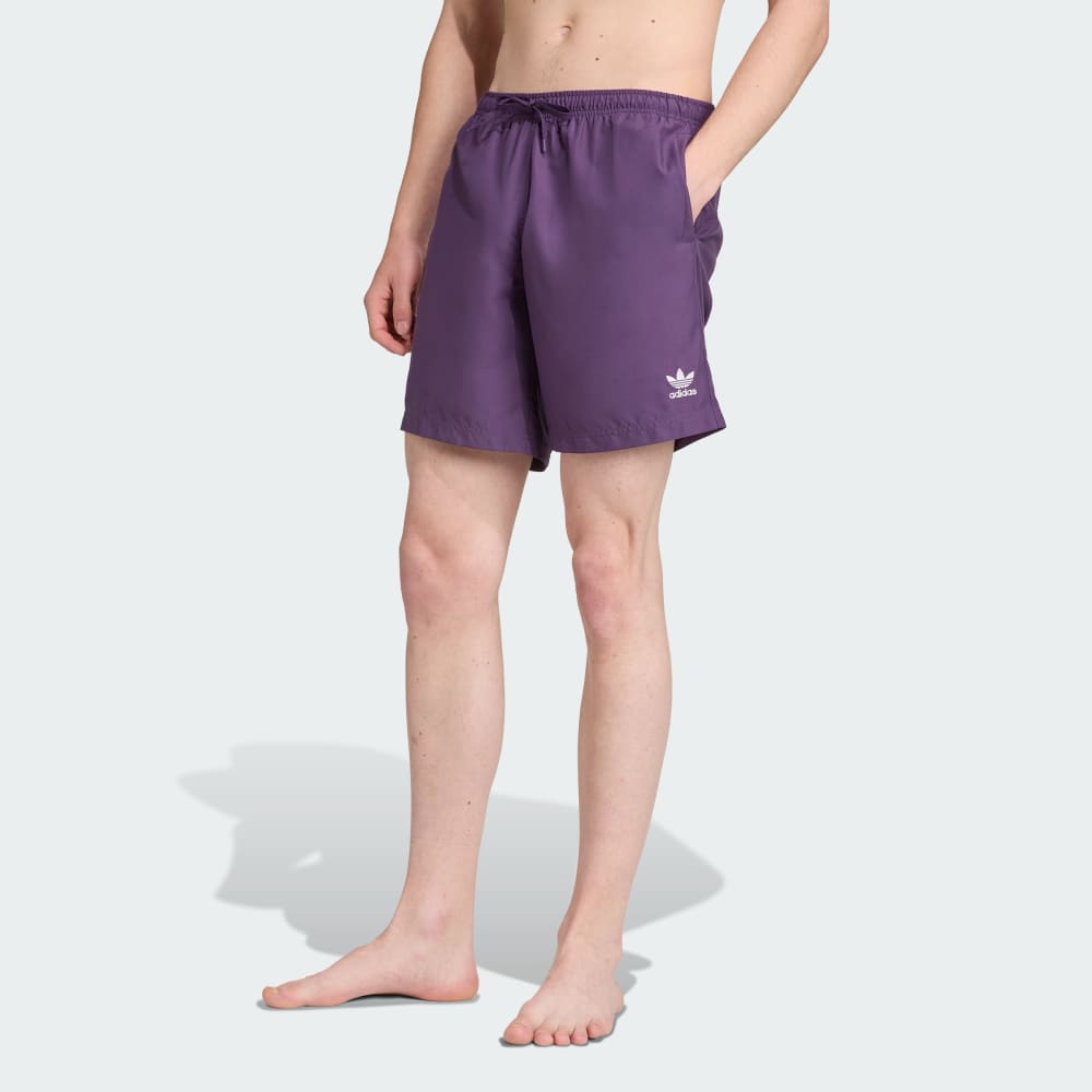 

Шорты для плавания Adidas Adicolor 8-Inch Swim Shorts, цвет Aurora Plum