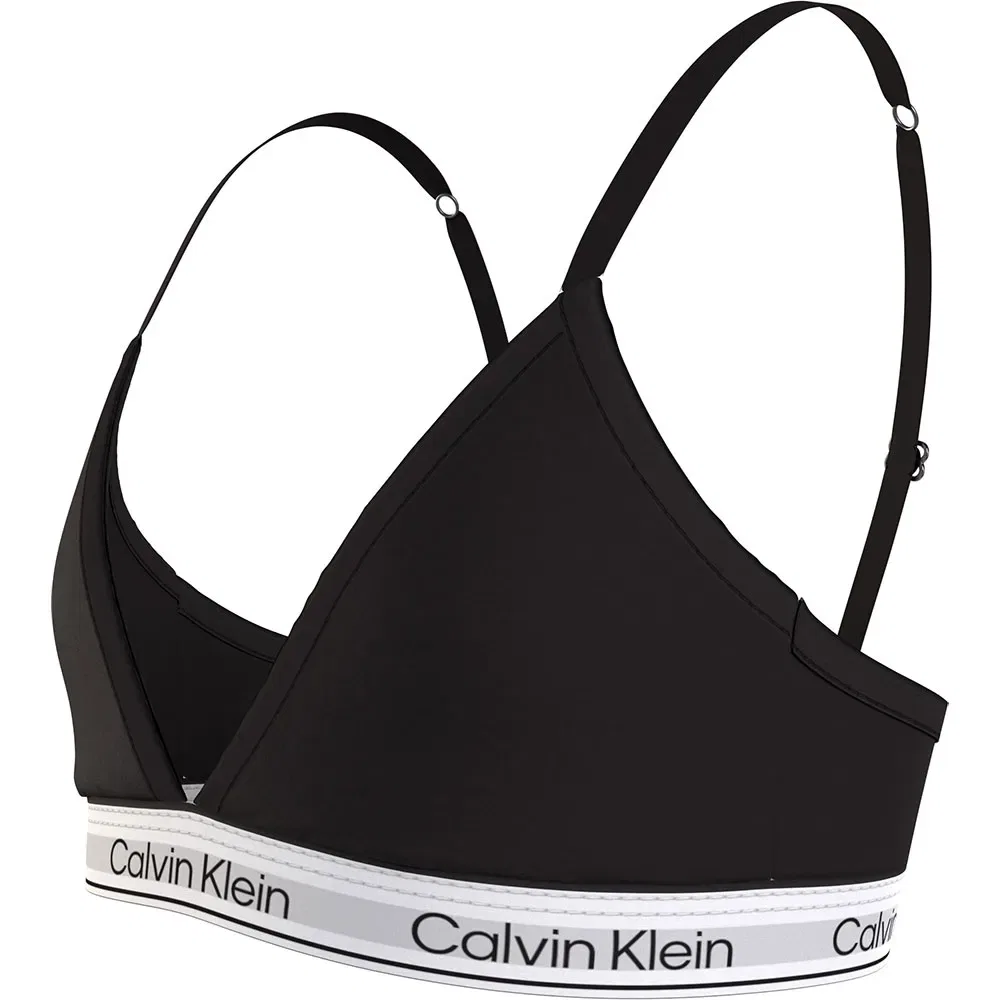 Бюстгальтер треугольный G80G800736 Calvin Klein, черный — фото 3