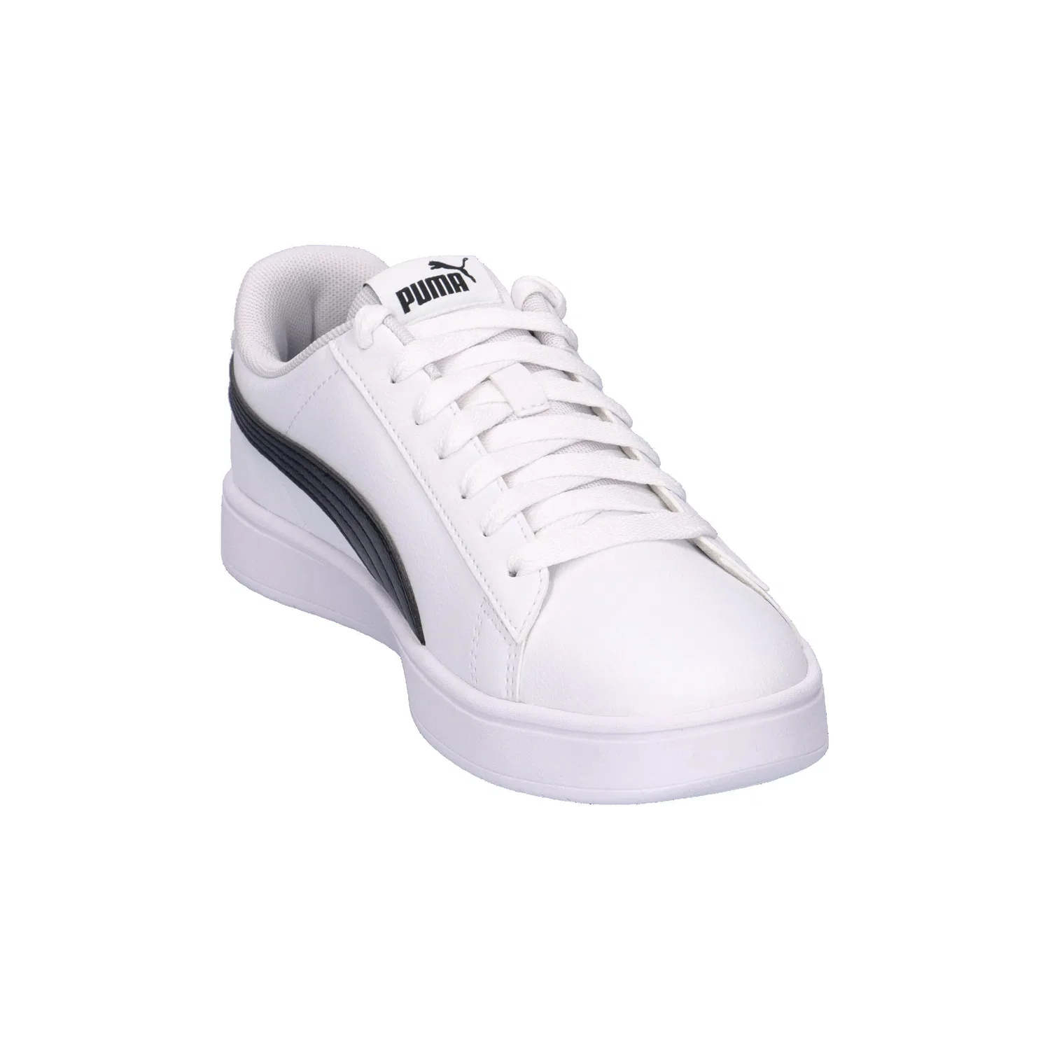 Детские кроссовки классические Rickie Classic Puma, Weiss Schwarz — фото 2