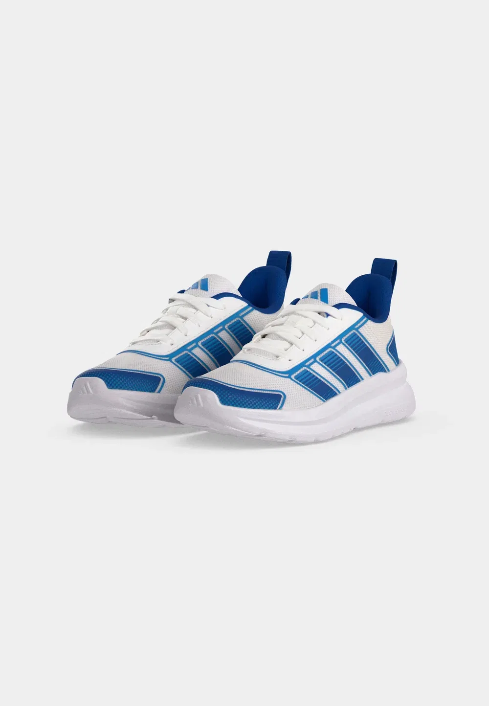 Tensaur run 4.0 унисекс - кроссовки для бега по улицам Adidas Performance, Footwear White/Team Royal Blue/Bright Blue — фото 3