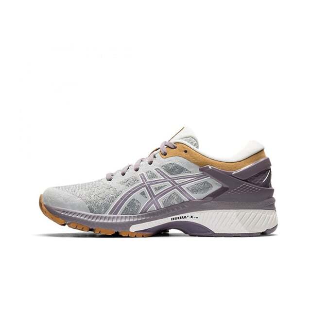 Женские кроссовки для бега Gel Kayano 26 серого цвета Asics, мультиколор — фото 3
