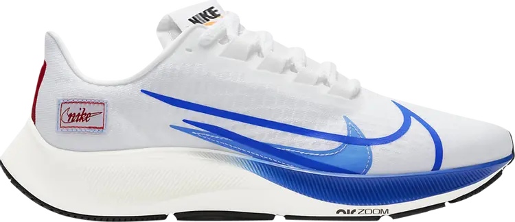 

Кроссовки Nike Air Zoom Pegasus 37 Premium 'White Game Royal', белый