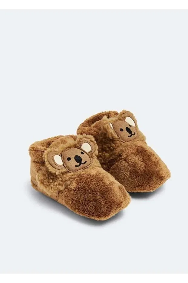 Детские ботинки для девочек с коротким каблуком Bixbee Ugg, Brown