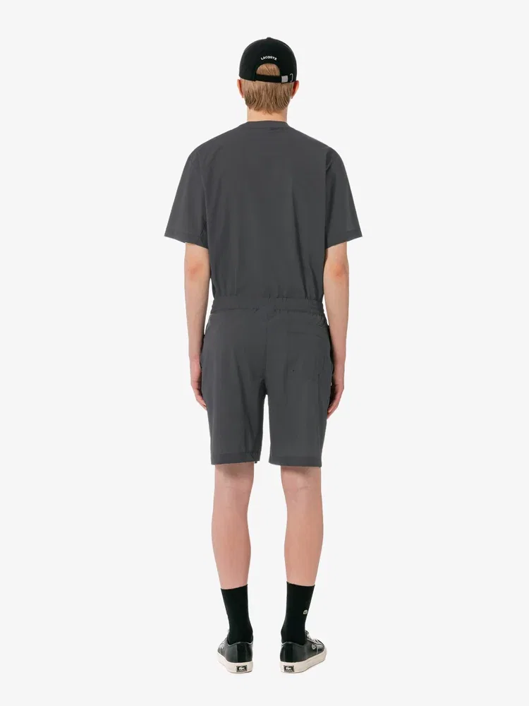 Шорты теннисные Woven Setup LACOSTE, Grey — фото 3