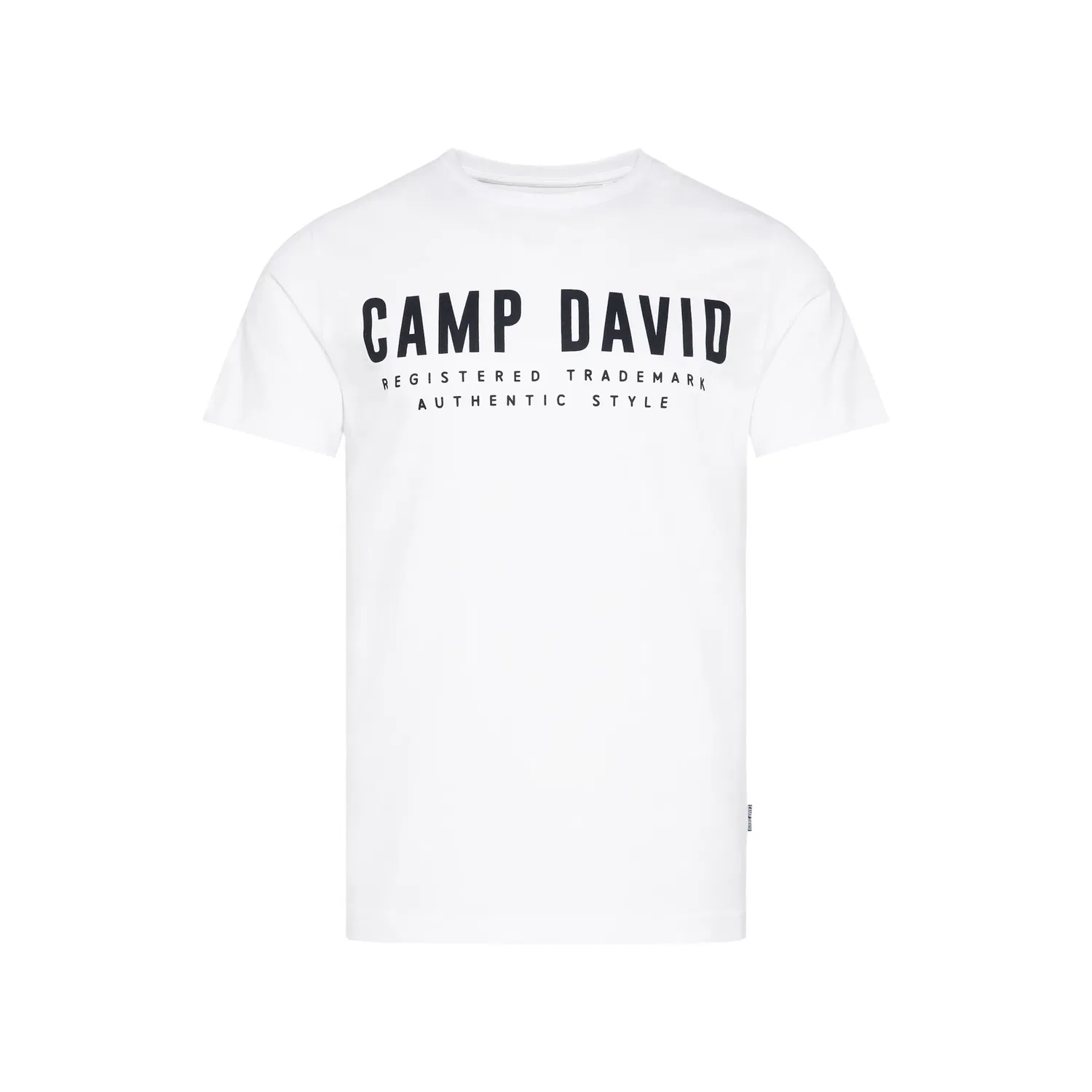 Детская футболка с круглым вырезом CAMP DAVID, White — фото 2
