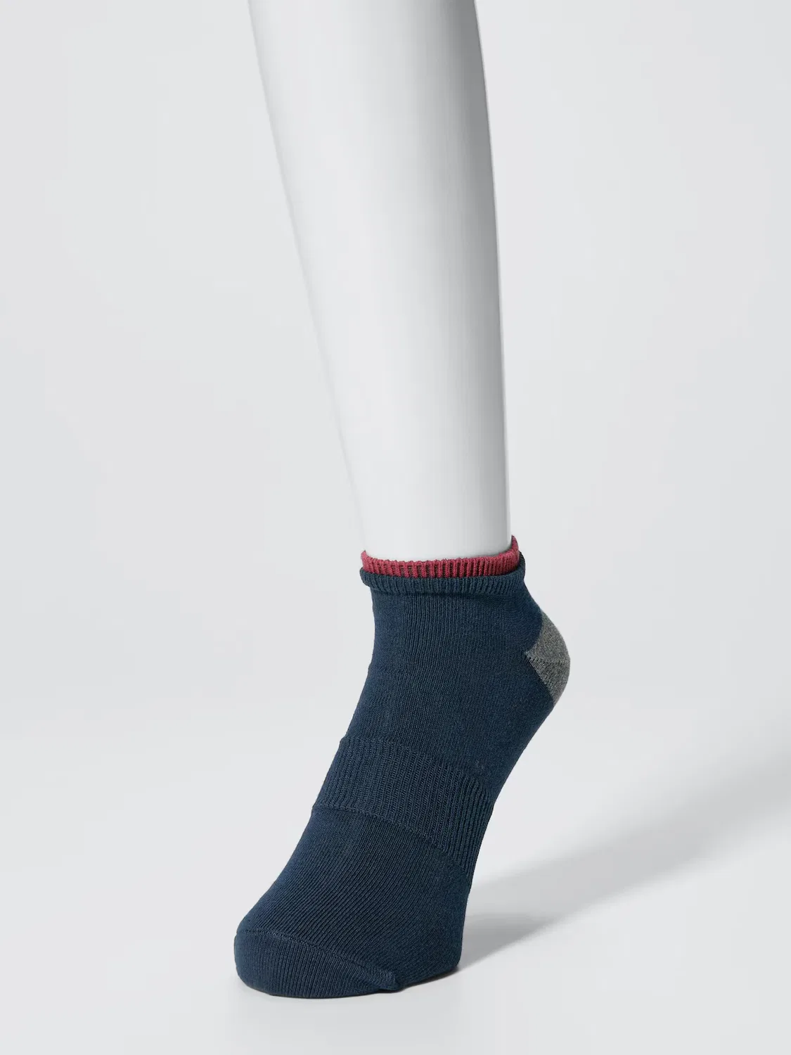 Носки Uniqlo, короткие, многослойные, зеленый — фото 2