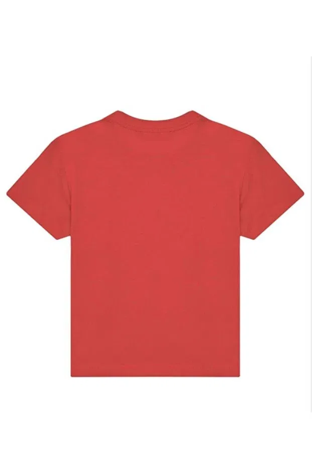 Детская футболка для мальчиков с принтом Benetton United Colors Of Benetton, Red — фото 2
