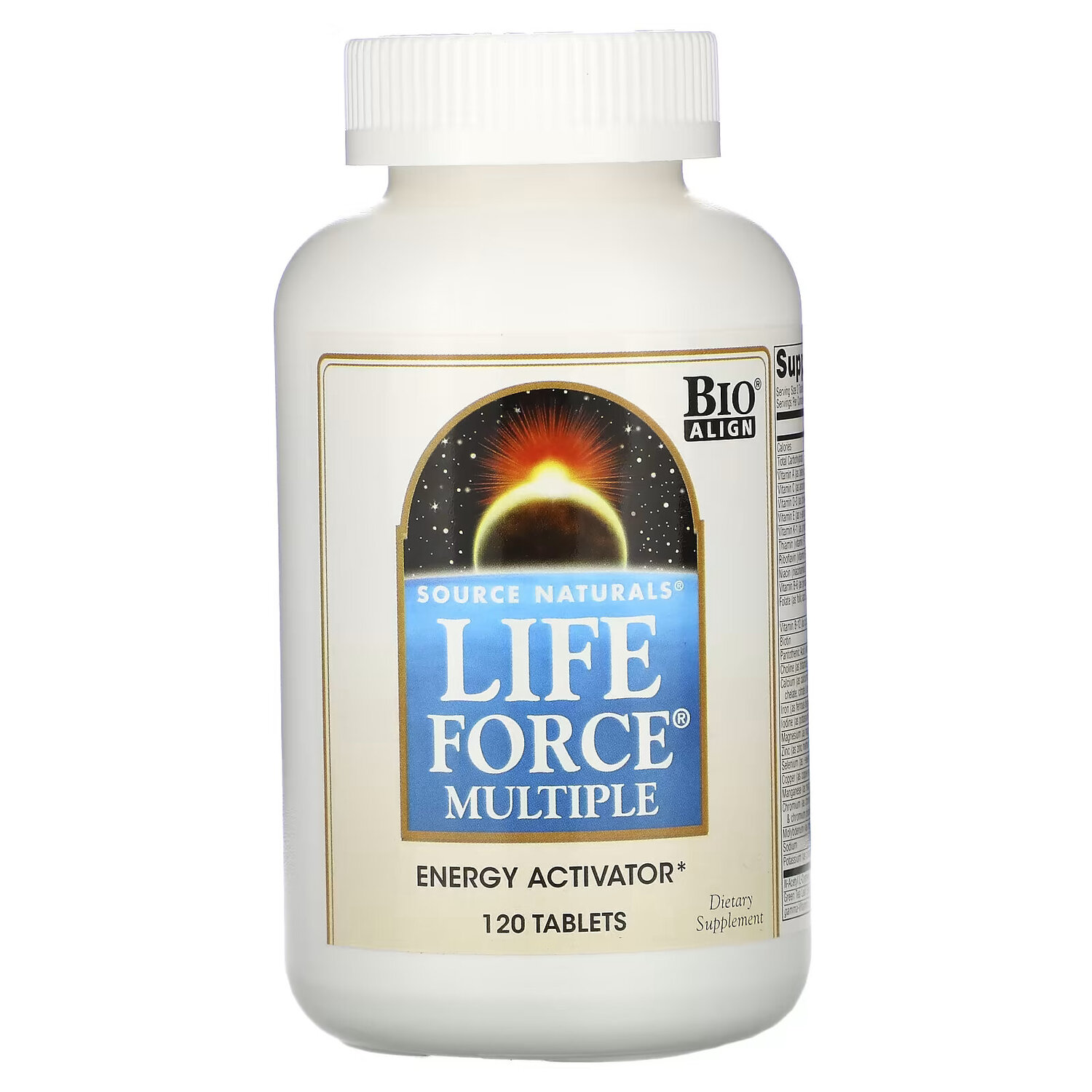 

Source Naturals, Life Force Multiple, 120 таблеток