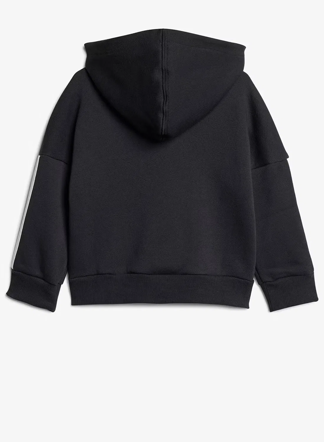 Комплект спортивный из флиса с логотипом Adidas, черный — фото 3