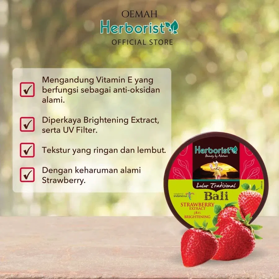 Скраб для тела Lulur Tradisional Bali, Generisch, 100 г, Strawberry — фото 4