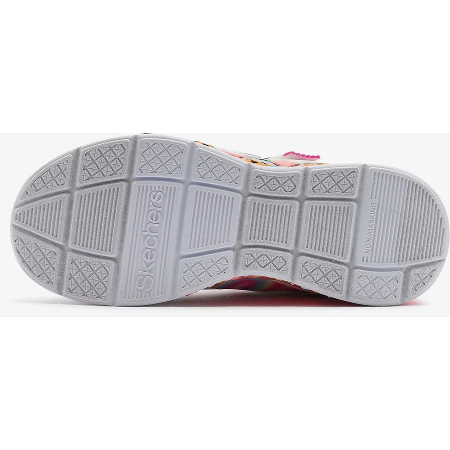 Детские кроссовки с принтом Cupcake Cutie Skechers, Белый — фото 4