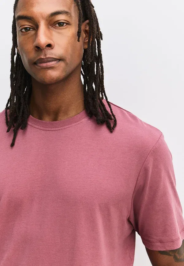 Пижамный комплект, хлопок, Regular fit - cosy short sleeve set 2 pack, Next Mauve Purple, синий/фиолетовый/сиреневый — фото 3
