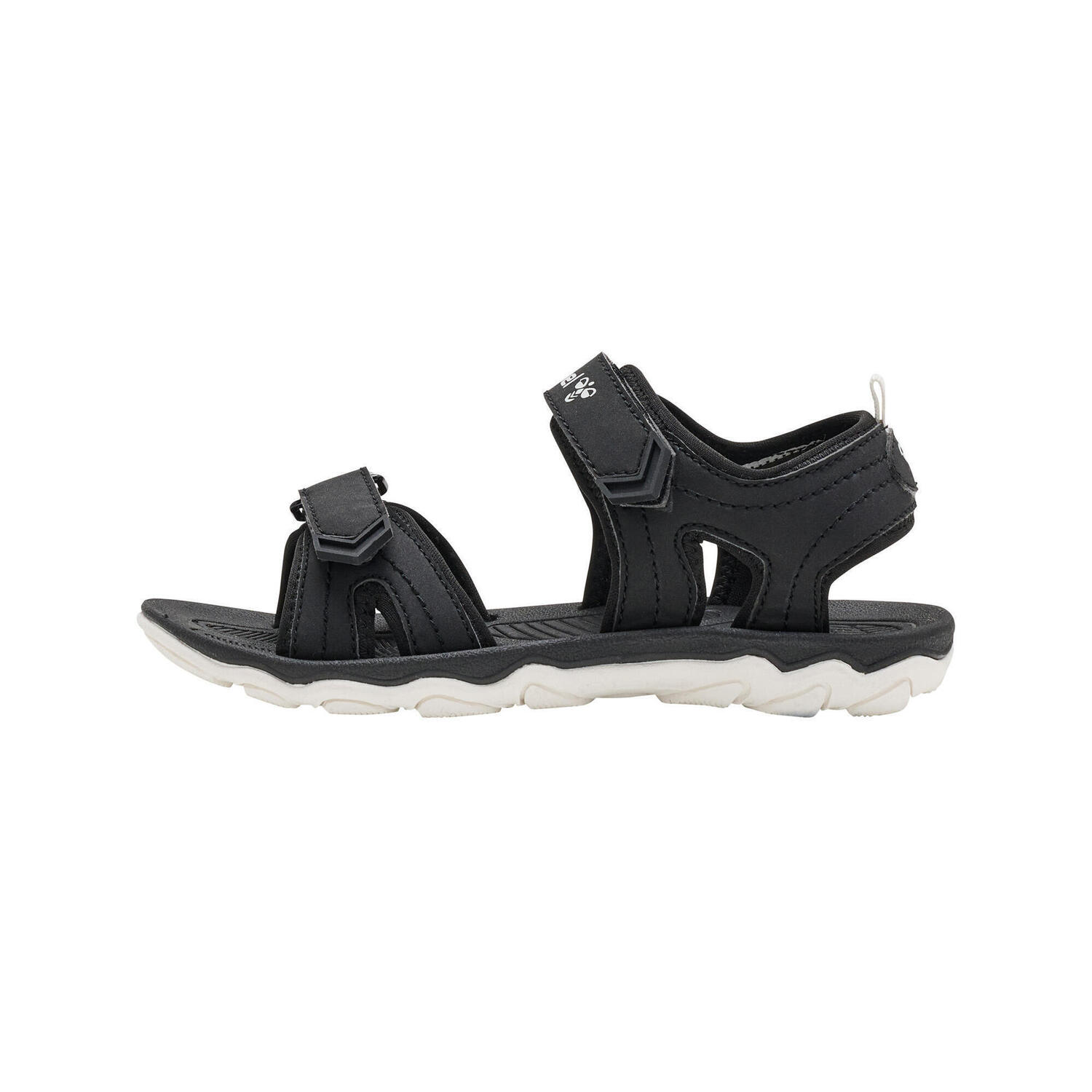 Детские унисекс сандалии и обувь для бассейна Sandal Sport Jr HUMMEL, черный — фото 2