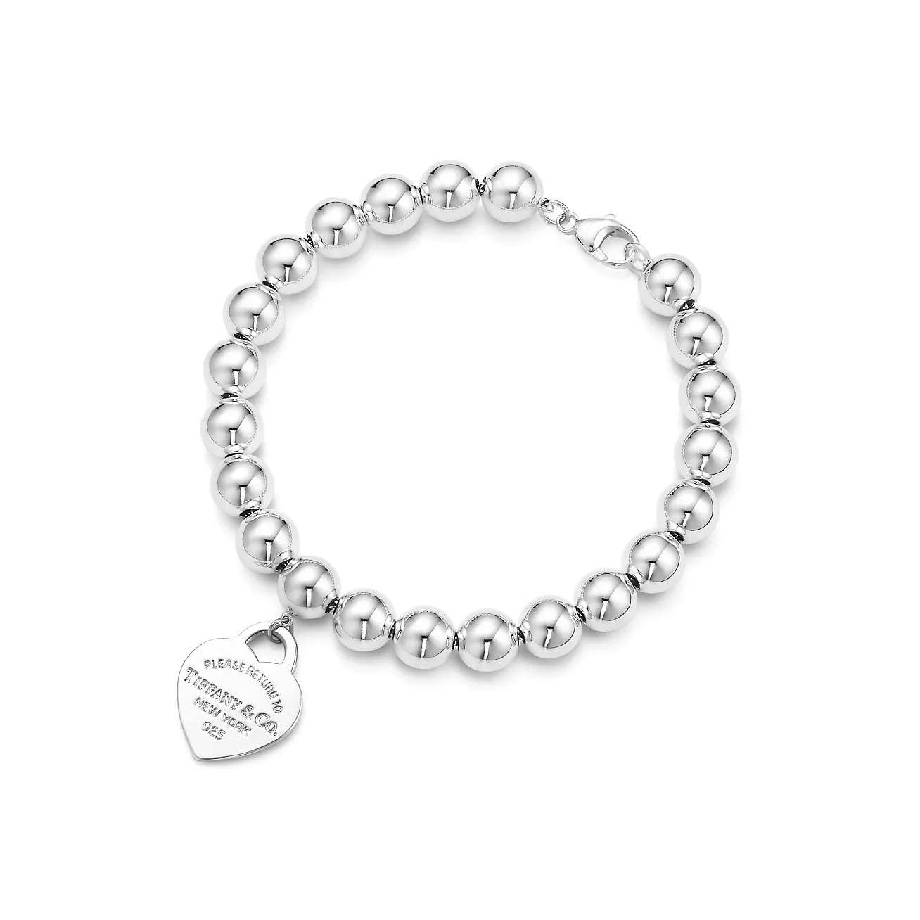 

Браслет Tiffany & Co. Return to Tiffany Heart Tag, серебро