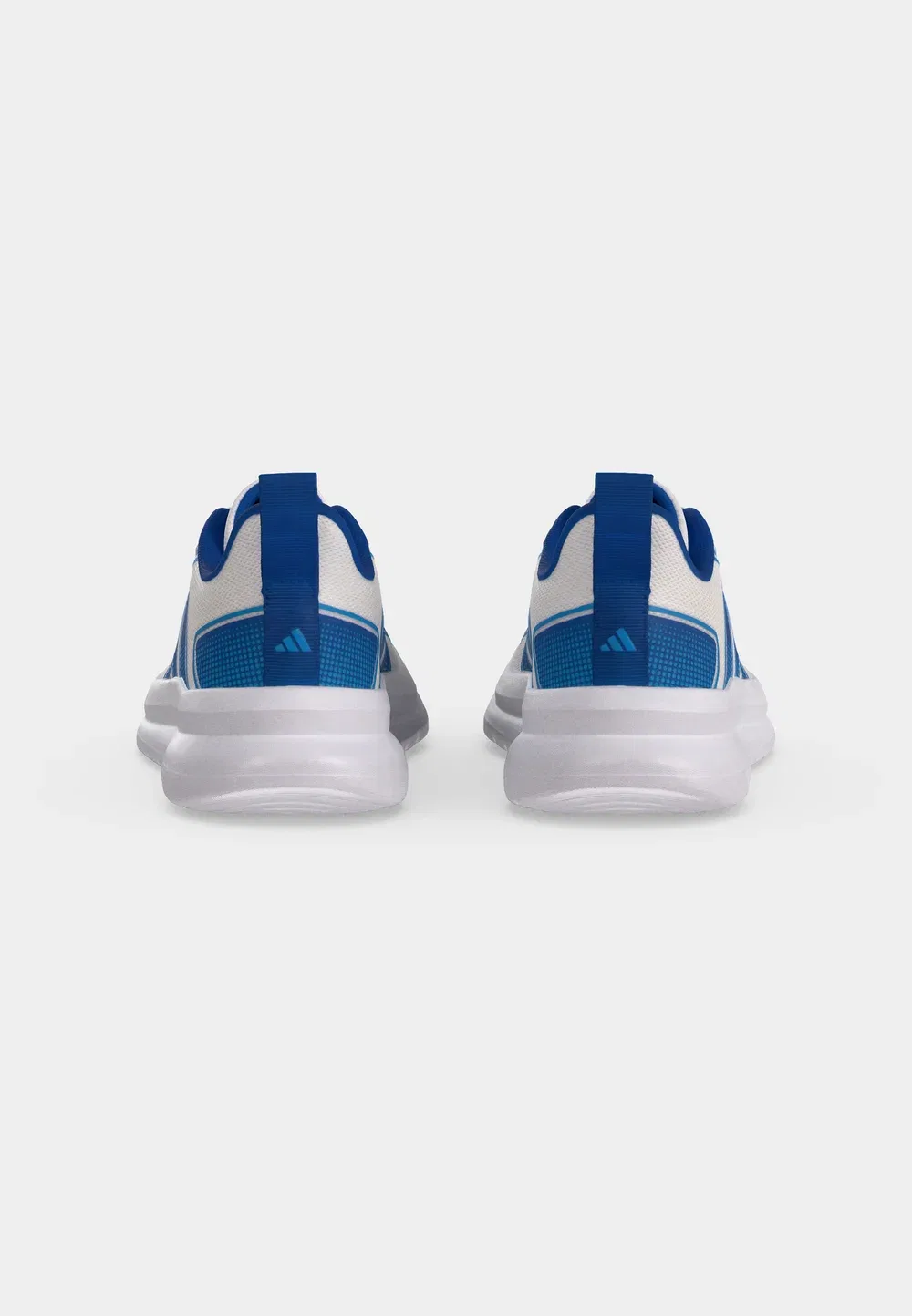 Tensaur run 4.0 унисекс - кроссовки для бега по улицам Adidas Performance, Footwear White/Team Royal Blue/Bright Blue — фото 4