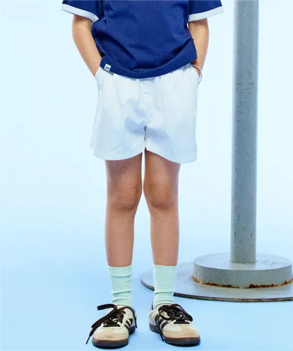 Шорты джинсовые, 3, Lee Kids, белый
