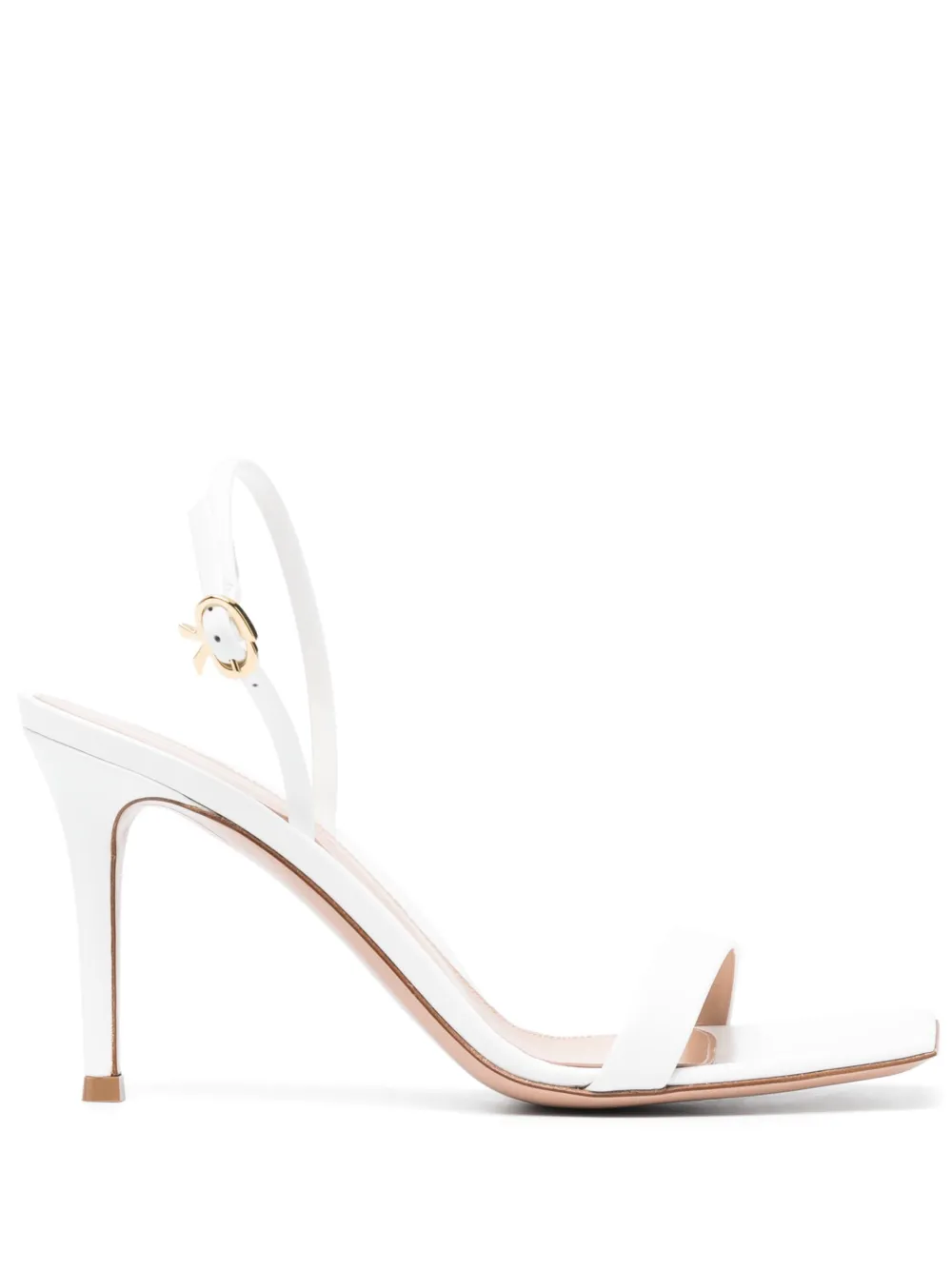 Босоножки Ribbon 85 Gianvito Rossi, белый