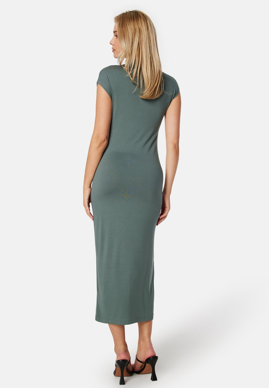 

Платье-футляр SOFT CAP SLEEVE DRAPY DRESS Bubbleroom, зеленый
