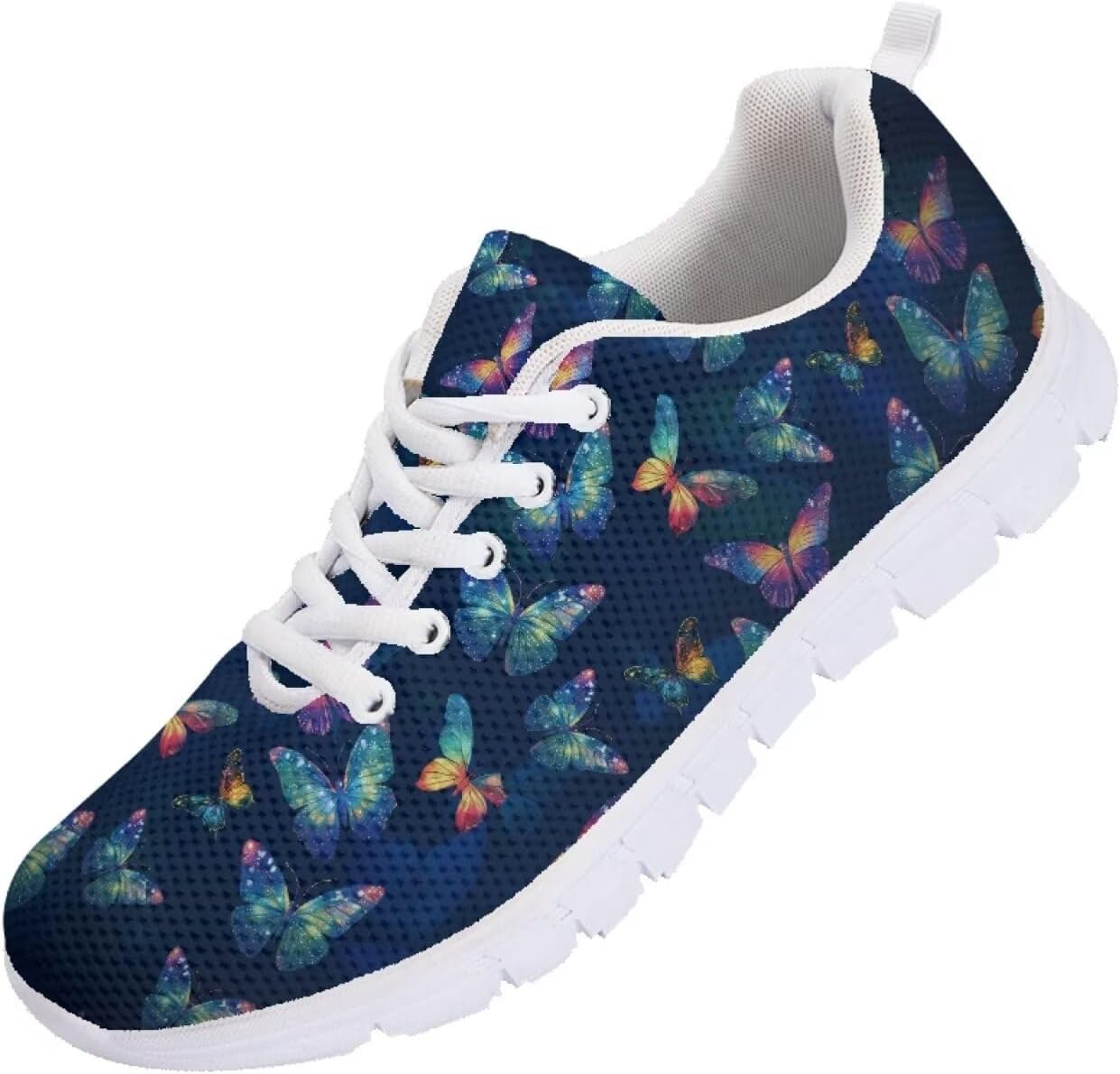 

Мужские кроссовки Funnydude Funny Print для бега, осенние удобные теннисные туфли, легкие кроссовки, Butterfly