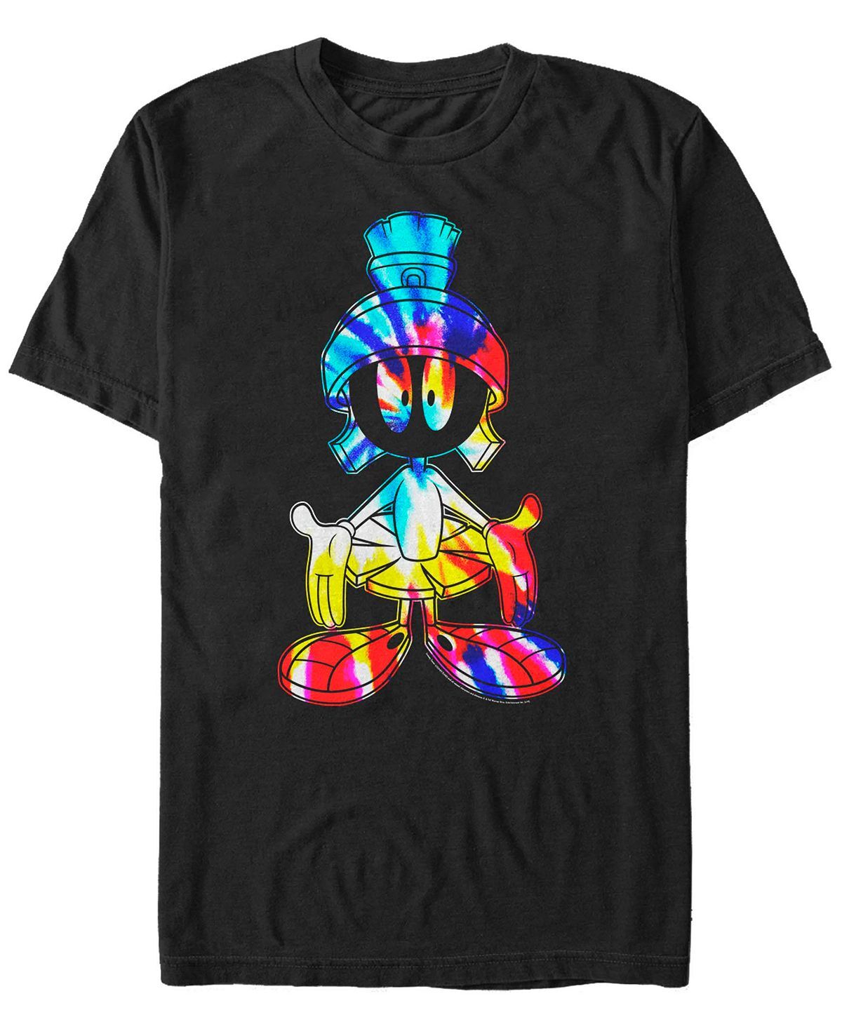 

Мужская футболка с коротким рукавом looney tunes groovy alien Fifth Sun, черный