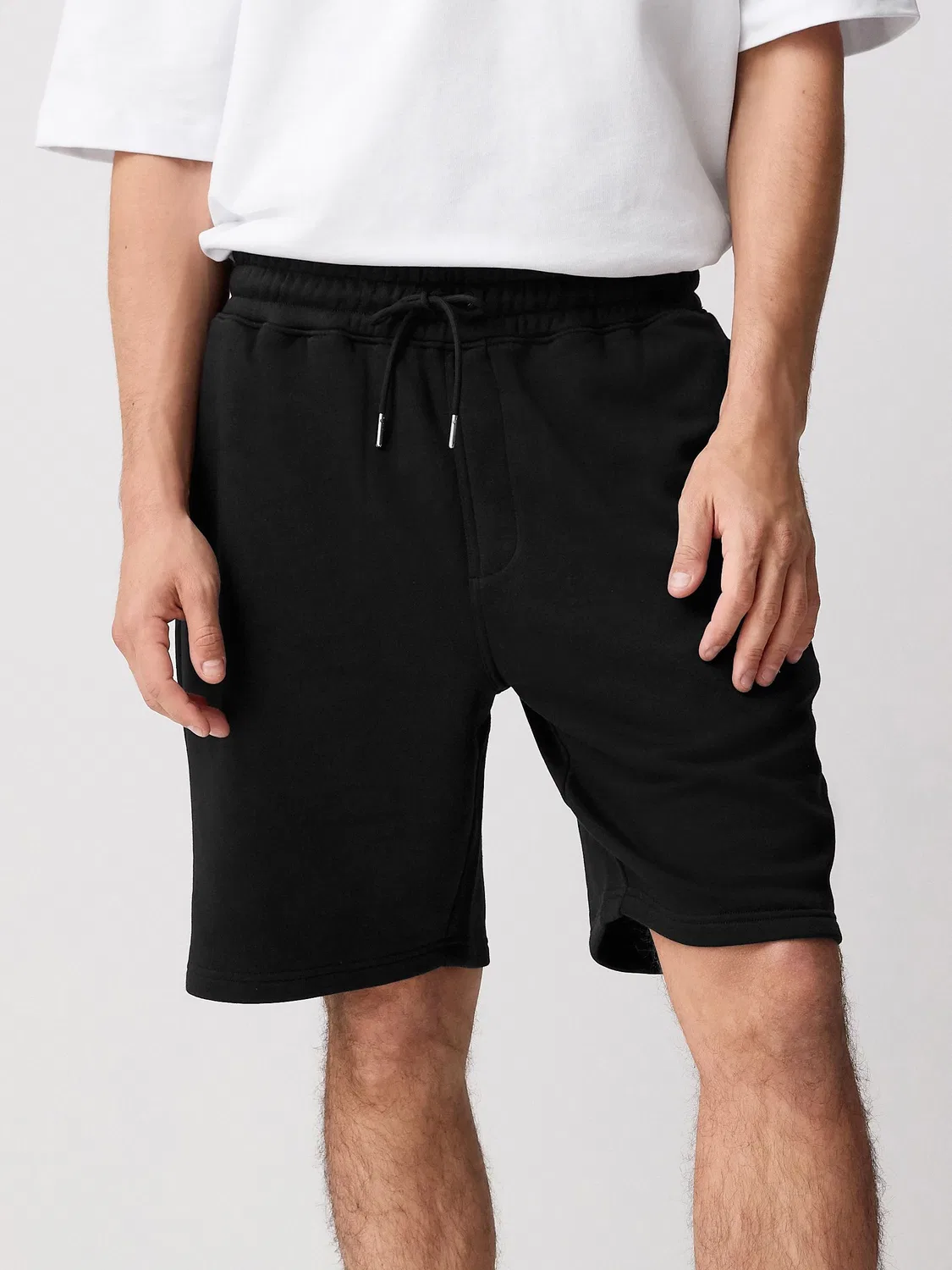 Шорты классические, Brushed Jersey Next, черный