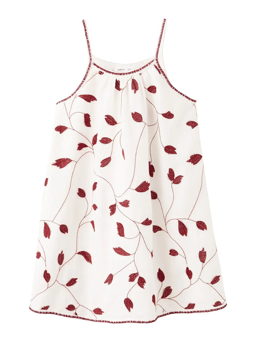 Детское платье MANGO KIDS 'PERSE' цвета экрю