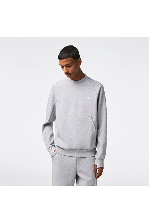 Мужские свитшот с длинным рукавом Lacoste, Cca-Gray