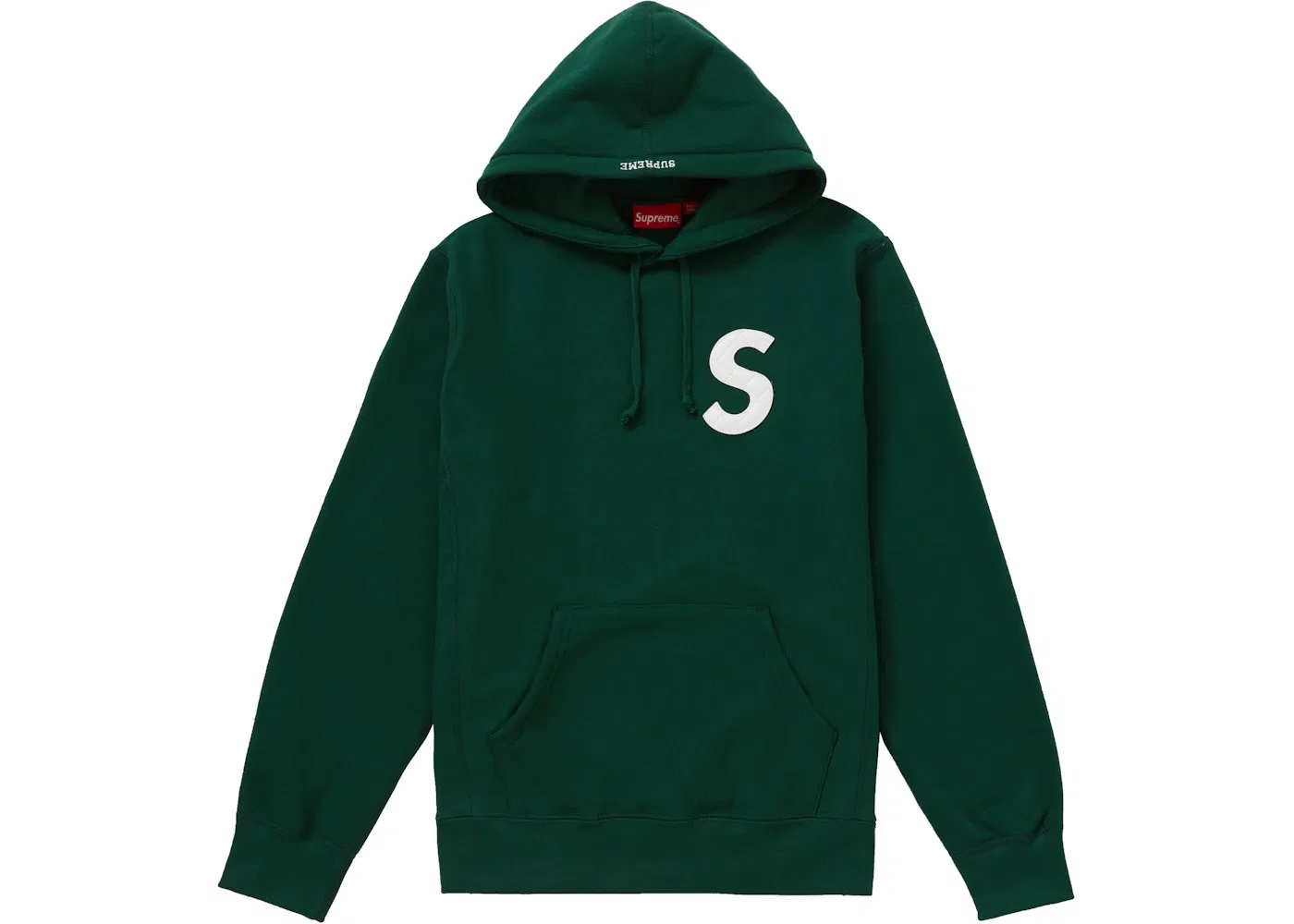 Мужская худи с капюшоном с принтом Hooded Sweatshirt (SS20) Supreme, Dark Green